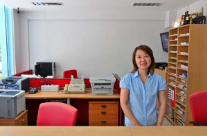 Khun Bebe, the school manager Patong Language School is managed by Khun Bebe