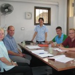 Thai foundation students and our Thai teacher, February 2011