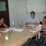 German A1 classroom at Patong Language School in Phuket