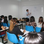 Thai students learn Engish at Patong Language School in Phuket, Thailand