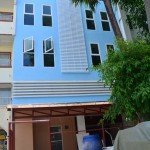 patong language school's new building, rear view