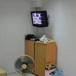 monitor in recepton at patong language school