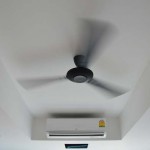 fan and aircon in patong language school classroom