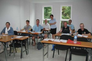 beginner thai class at patong language school in Phuket, Thailand