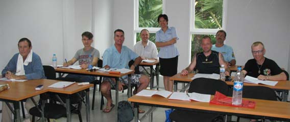 thai language foundation course at patong language school, phuket, thailand