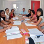 students in deutsch a1 kurs german course patong phuket thailand