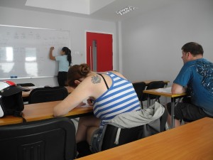 First day of the Thai Foundation course